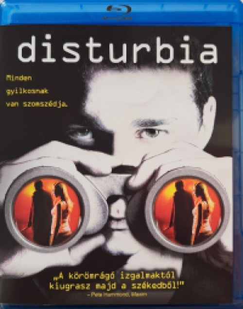 Disturbia (Blu-ray) *Magyar kiadás - Shia LaBeouf - Szinkronizált - Antikvár - Kiváló állapotú*