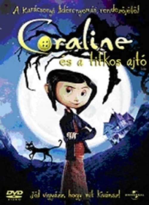 Coraline és a titkos ajtó (DVD) *Antikvár - Kiváló állapotú*