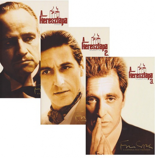 A Keresztapa trilógia (3 DVD) *Antikvár - Kiváló állapotú*