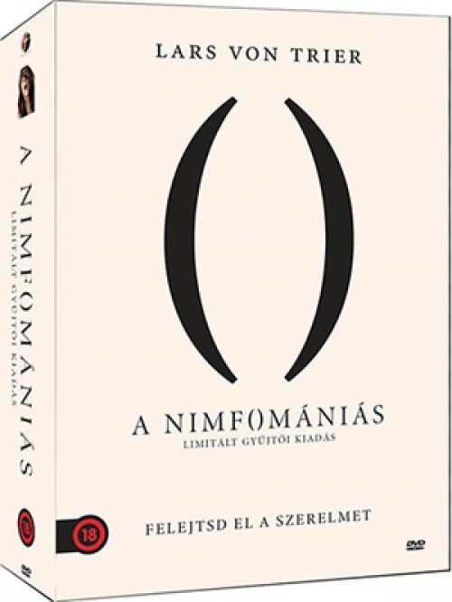 A nimfomániás 1-2.  (3 DVD) *Limitált gyűjtői kiadás - Rendezői változat - Antikvár - Kiváló állapotú*