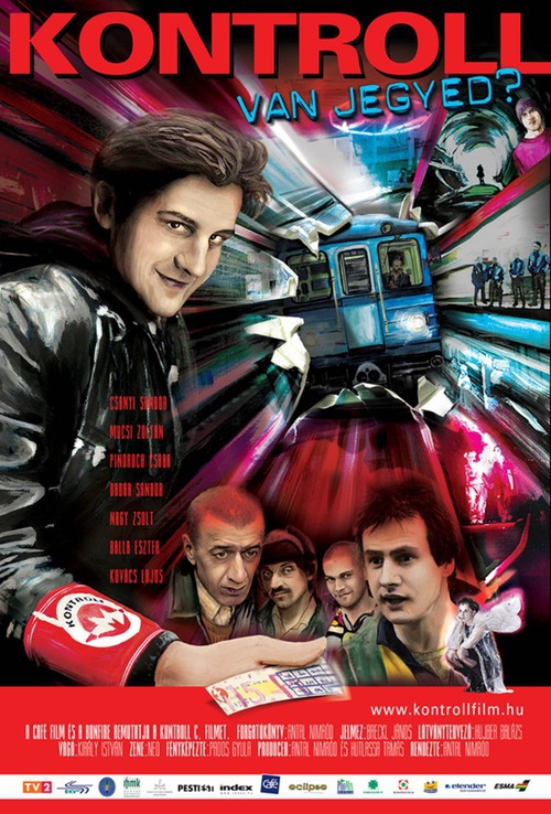 Kontroll (DVD) *Antal Nimród filmje - Antikvár - Kiváló állapotú*