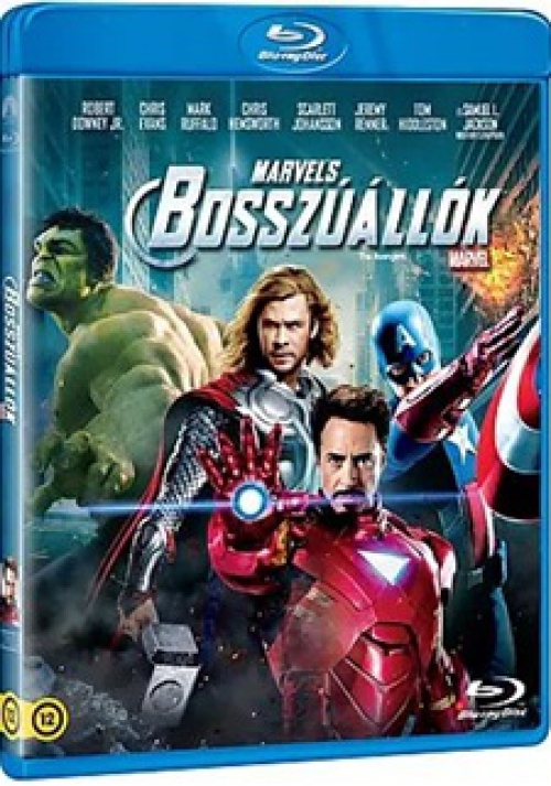 Bosszúállók *2012* (Blu-ray) *Magyar borító*
