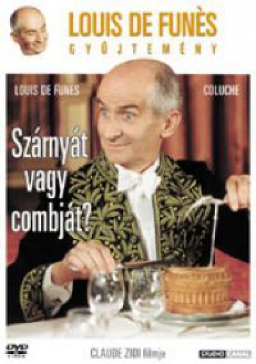 Szárnyát vagy combját? (DVD) *Louis De Funes - Antikvár - Kiváló állapotú*