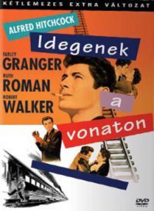 Idegenek a vonaton (2 DVD) *Alfred Hitchcock* *Antikvár - Kiváló állapotú*
