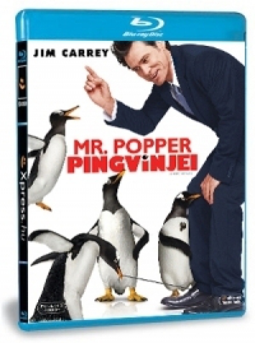 Mr. Popper pingvinjei (Blu-ray) *Jim Carrey - Szinkronizált - Import*