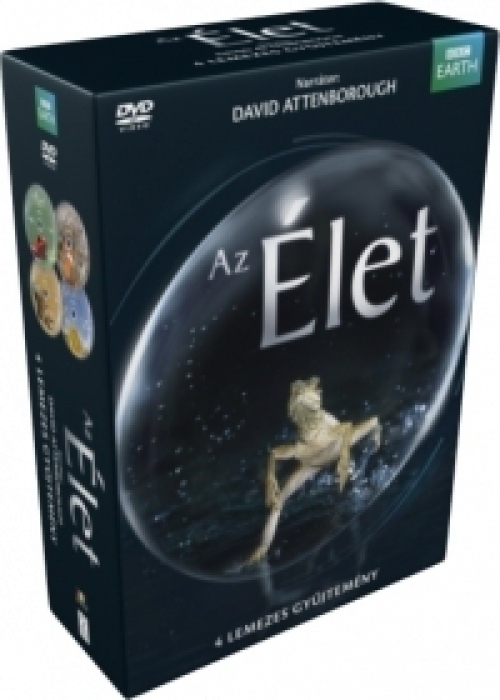 Az Élet (4 DVD) *David Attenborough* *Antikvár - Kiváló állapotú*