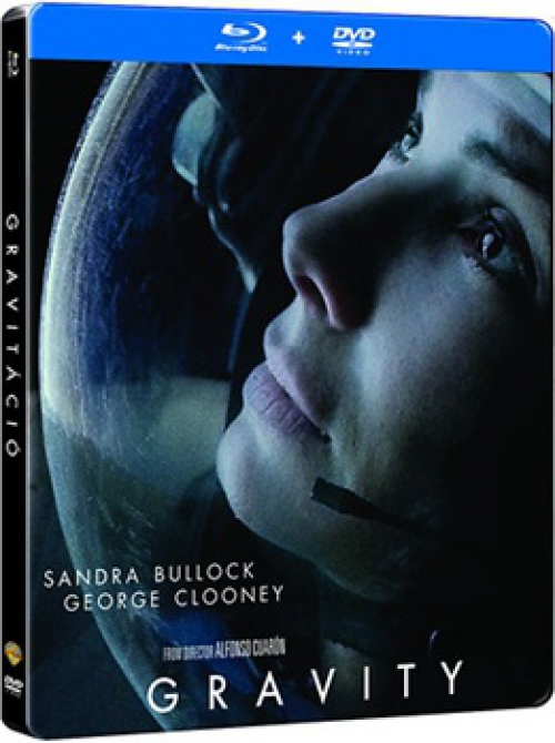 Gravitáció (Blu-ray + DVD) *Limitált, fémdobozos változat* *Magyar kiadás - Bontatlan - Antikvár*