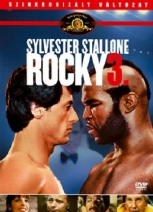 Rocky 3. (DVD) *Szinkronizált - Stallone - Mr.T - Hulk Hogan* *Antikvár - Kiváló állapotú*