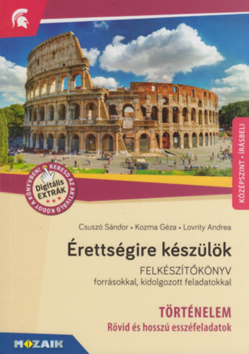 Érettségire készülök - Történelem, középszint - Rövid és hosszú esszéfeladatok (MS-2376U)