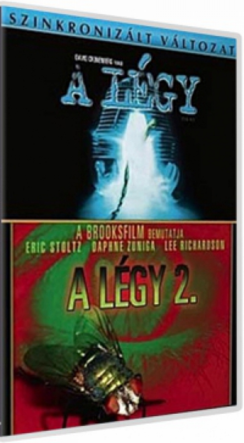 A légy (1986) / A légy 2. (1989)  (2 DVD) *Szinkronizált - Antikvár - Kiváló állapotú*