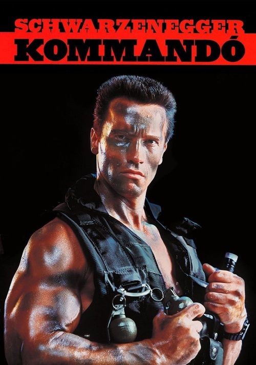 Kommandó (DVD) *Magyar szinkronnal - Arnold Schwarzenegger klasszikus - Import*