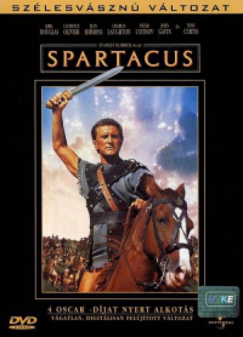 Spartacus *Klasszikus* (DVD) *Feliratos*  *Kirk Douglas - Antikvár - Kiváló állapotú*