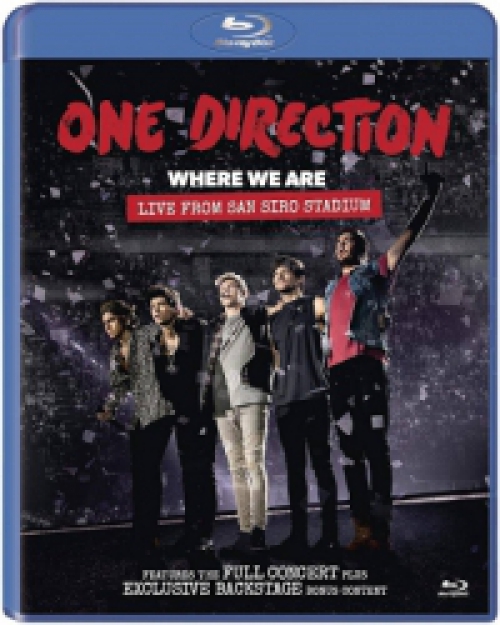 One Direction - Where We Are (Live From San Siro Stadium) (Blu-ray) *Antikvár - Kiváló állapotú*