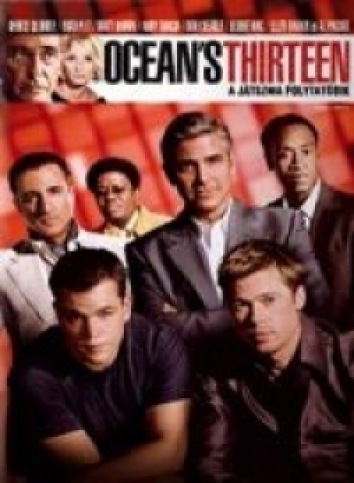 Oceans Thirteen: A játszma folytatódik (DVD)  *George Clooney - Brad Pitt - Antikvár - Kiváló állapotú*