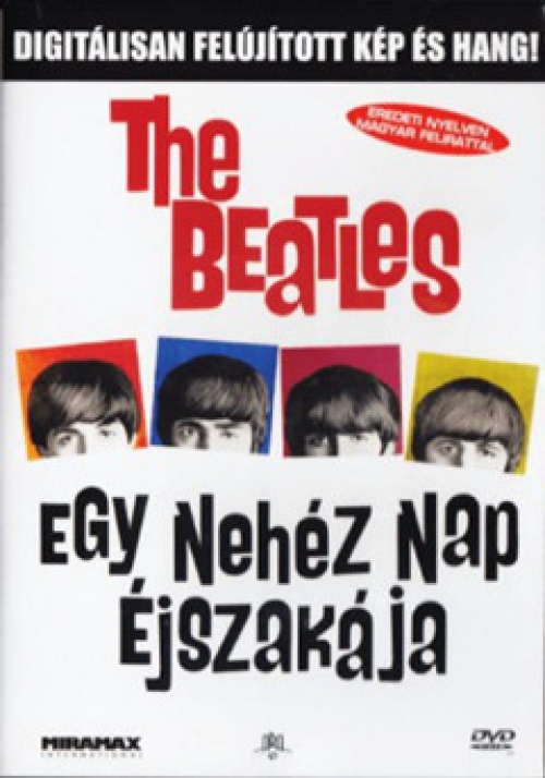 Egy nehéz nap éjszakája (DVD) *Beatles mozifilm - Digitálisan felújított kép és hang* *Antikvár - Kiváló állapotú*