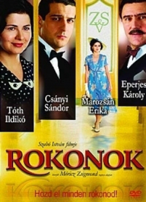 Rokonok (DVD) *Szabó István filmje - Móricz Zsigmond regénye alapján - Antikvár - Kiváló állapotú*