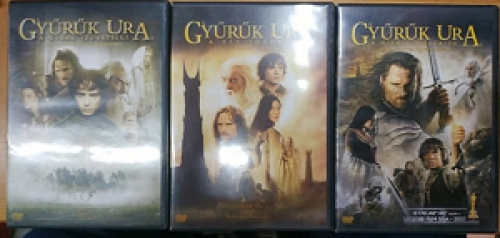 A Gyűrűk Ura trilógia (Extra változat) (6 DVD) *Antikvár-Kiváló állapotú* *Magyar kiadás*