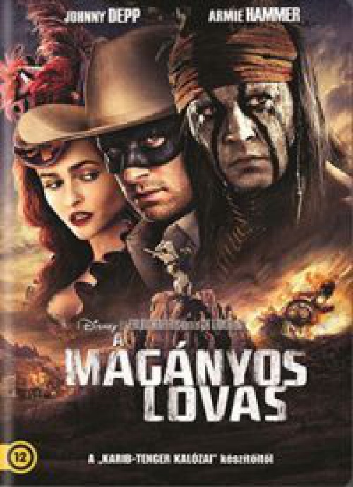 A magányos lovas (DVD) *Johnny Depp - Antikvár - Kiváló állapotú*