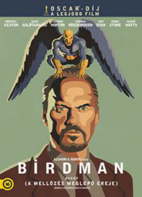 Birdman avagy (a mellőzés meglepő ereje) (zöld borítós) (DVD)