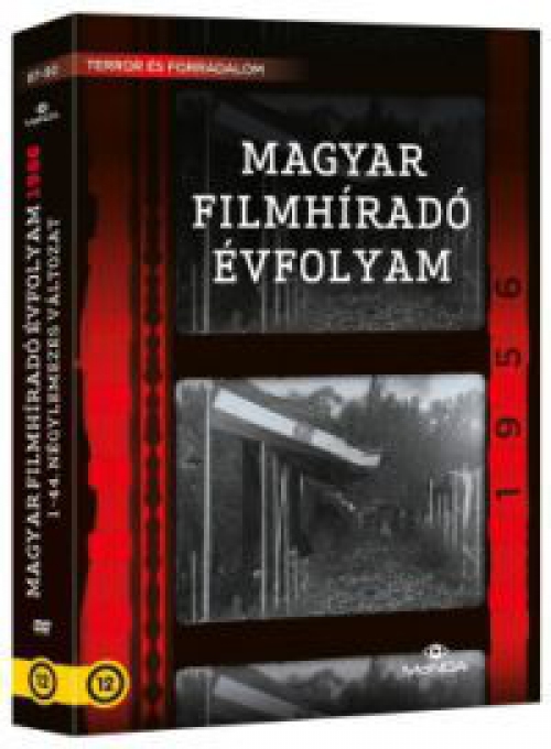 Magyar Filmhíradó Évfolyam 1956 (4 DVD) (MaNDA kiadás) (DVD) *Antikvár - Kiváló állapotú*