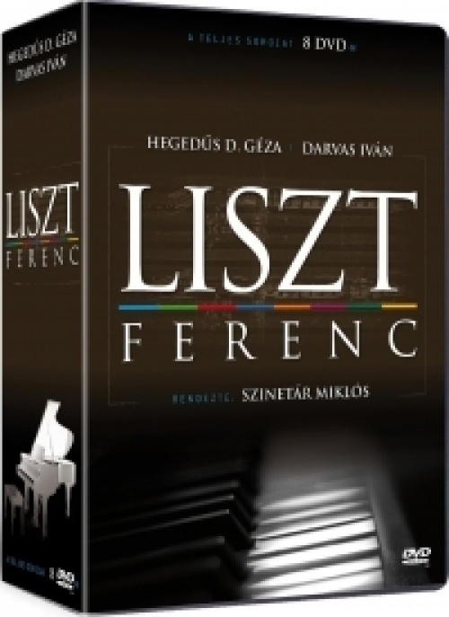Liszt Ferenc 1-16. (8 DVD) *Díszdobozos - Antikvár - Kiváló állapotú*