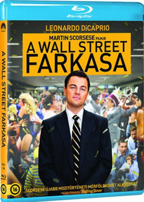 A Wall Street farkasa (Blu-ray) *Magyar kiadás - Antikvár - Kiváló állapotú*