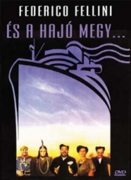 Fellini: És a hajó megy... (DVD) *Antikvár - Kiváló állapotú*