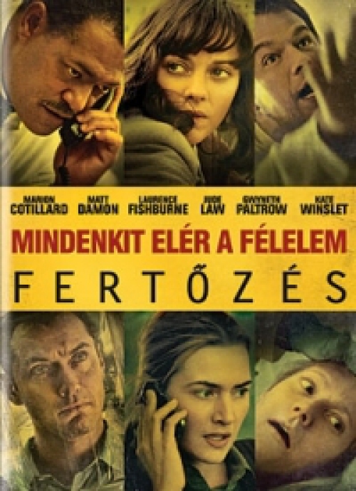 Fertőzés (DVD) *2011 - Steven Soderbergh filmje* *Antikvár - Kiváló állapotú*