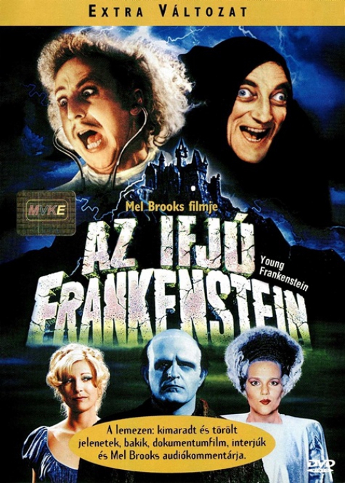 Az ifjú Frankenstein (DVD) *Mel Brooks - Gene Wilder* *Antikvár - Kiváló állapotú*