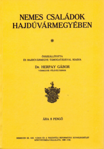 Nemes családok Hajdúvármegyében