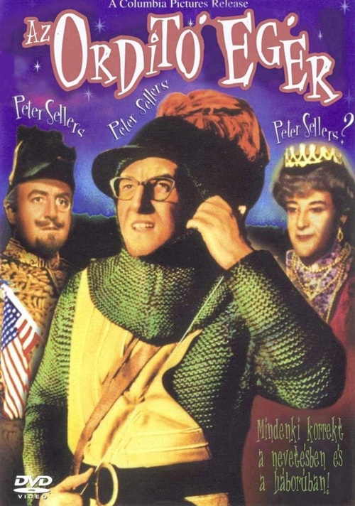 Az ordító egér (DVD) *Peter Sellers* *Magyar kiadás - Antikvár - Kiváló állapotú*
