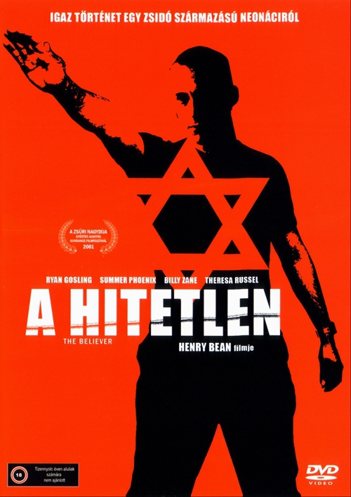 A hitetlen (DVD) *Ryan Gosling - Igaz töténet egy zsidó neonáciról - Antikvár - Kiváló állapotú*