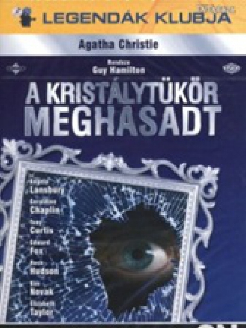 Agatha Christie: A kristálytükör meghasadt (DVD) *Legendák klubja - Elizabeth Taylor - Tony Curtis* *Antikvár - Gyűjtői példány - Kiváló állapotú*
