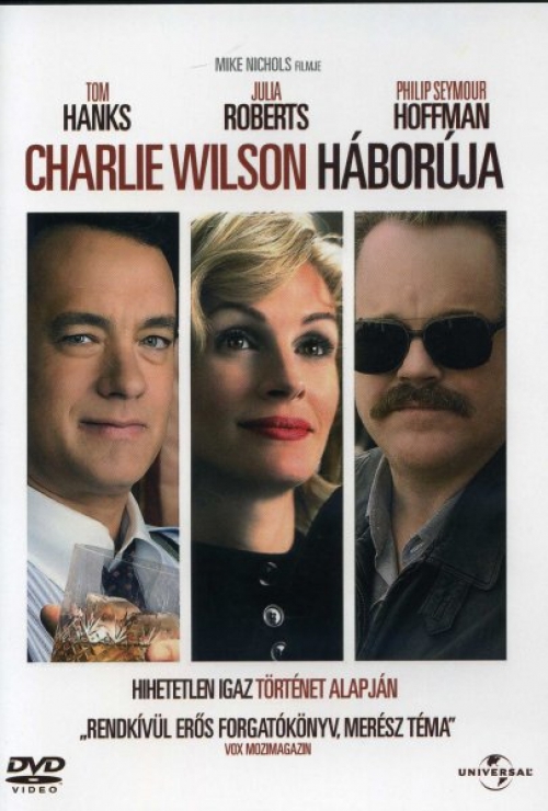 Charlie Wilson háborúja (DVD) *Tom Hanks - Julia Roberts - Antikvár - Kiváló állapotú*