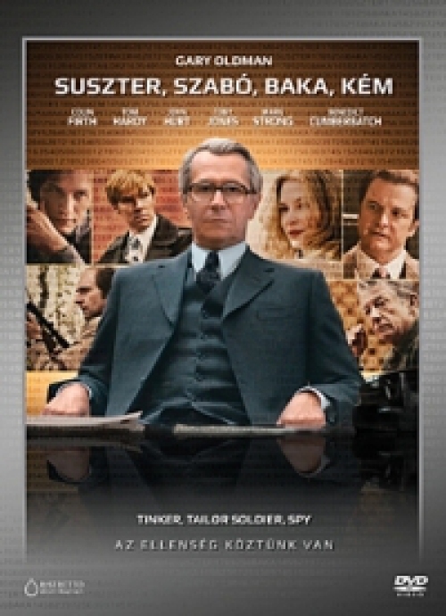 Suszter, szabó, baka, kém (DVD) *Gary Oldman - Tom Hardy - Antikvár-Kiváló állapotú*