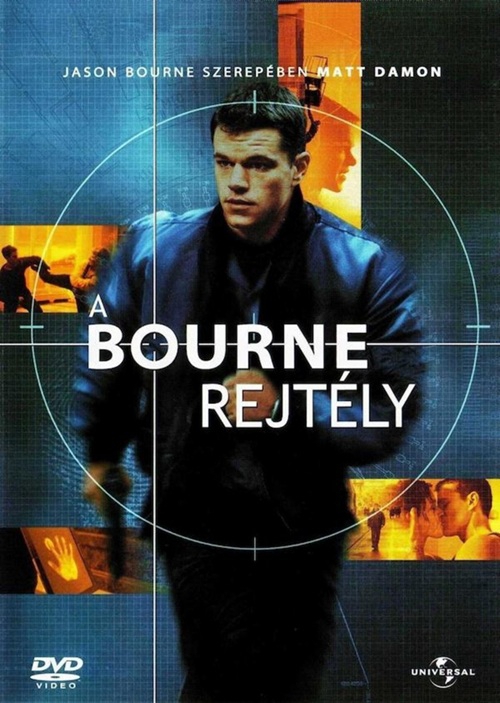 A Bourne-rejtély (DVD) *Matt Damon - Antikvár-Kiváló állapotú*