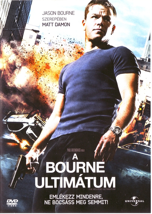 A Bourne ultimátum (DVD) *Matt Damon - Antikvár - Kiváló állapotú*