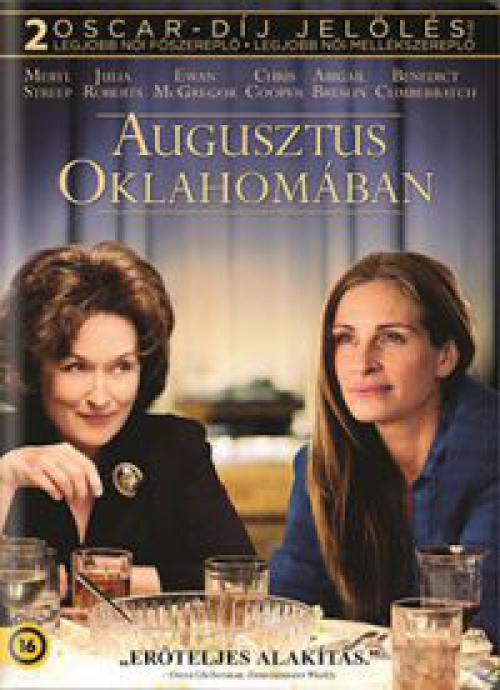 Augusztus Oklahomában (DVD) *Meryl Streep - Julia Roberts -Antikvár - Kiváló állapotú*