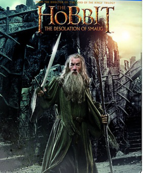 A hobbit - Smaug pusztasága (2 Blu-ray) - Fémdoboz - 2 lemezes kiadás *Antikvár - Kiváló állapotú*