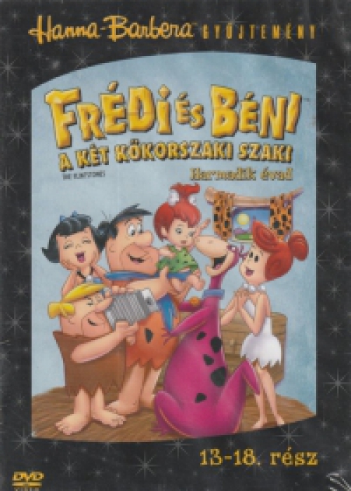 Frédi és Béni - A két kőkorszaki szaki - 3. évad (13-18. rész) (DVD) *Klasszikus Magyar hangok* *Antikvár - Jó állapotú*