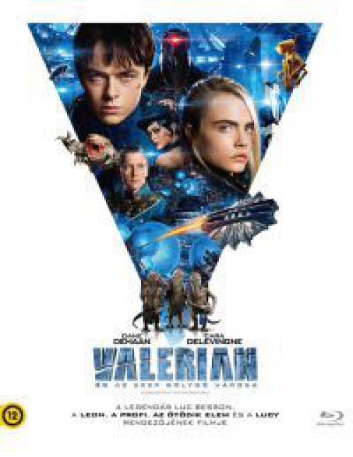 Valerian és az ezer bolygó városa (Blu-ray) *Magyar kiadás - Antikvár - Kiváló állapotú*
