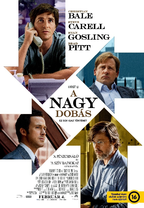 A nagy dobás (DVD) *2015 - Christian Bale - Magyar szinkronnal - Import*