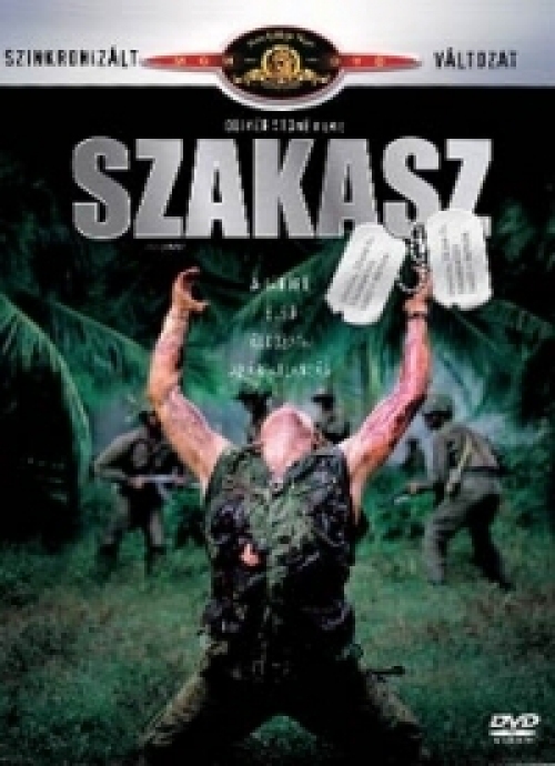 A Szakasz (DVD) *Szinkronizált* *1986-os Oliver Stone filmje - Antikvár - Kiváló állapotú*
