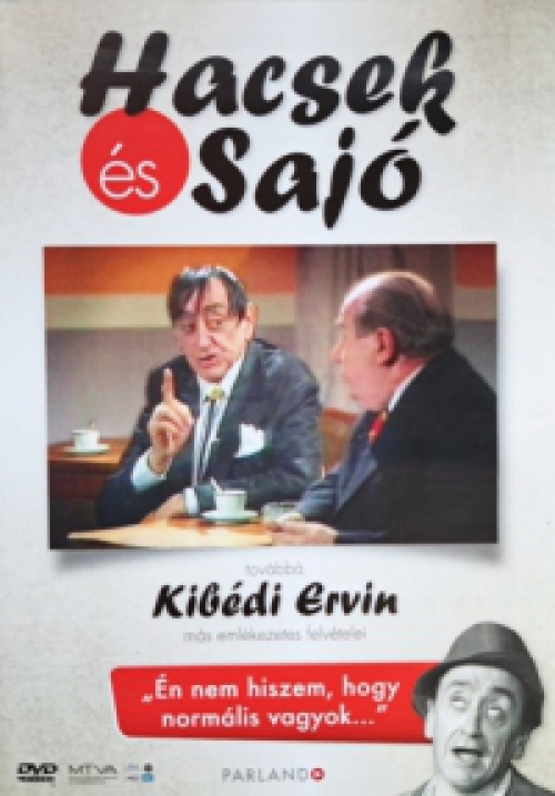 Hacsek és Sajó - továbbá Kibédi Ervin más emlékezetes felvételei (DVD) *Antikvár - Kiváló állapotú*