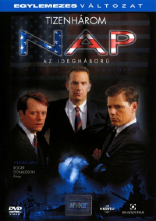 Tizenhárom nap – Az idegháború (DVD) *Kevin Costner - Antikvár - Kiváló állapotú*