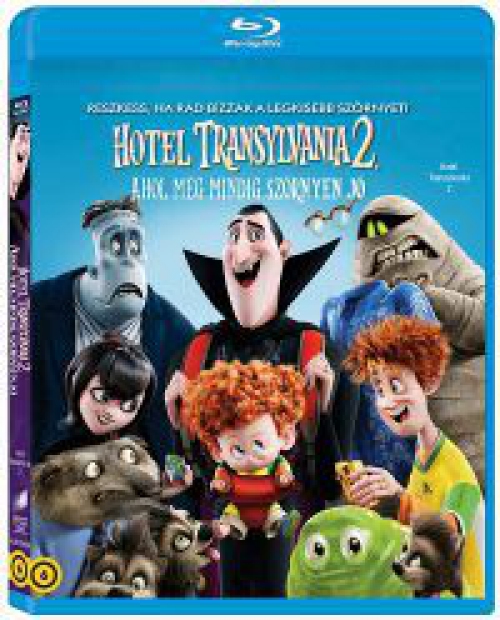 Hotel Transylvania 2. - Ahol még mindig szörnyen jó (3D Blu-ray+BD) *Magyar szinkron - Import*