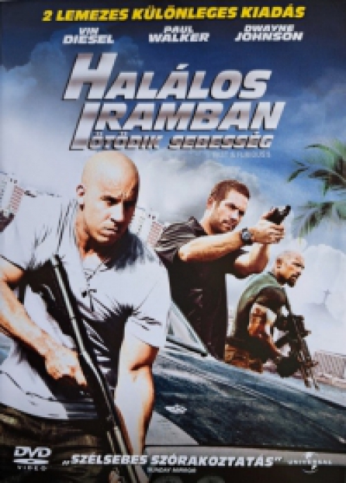 Halálos iramban 5: Ötödik sebesség (2 DVD) *2 lemezes - Különleges kiadás - Vin Diesel - Paul Walker - Szinkronizált - Antikvár - Kiváló állapotú*