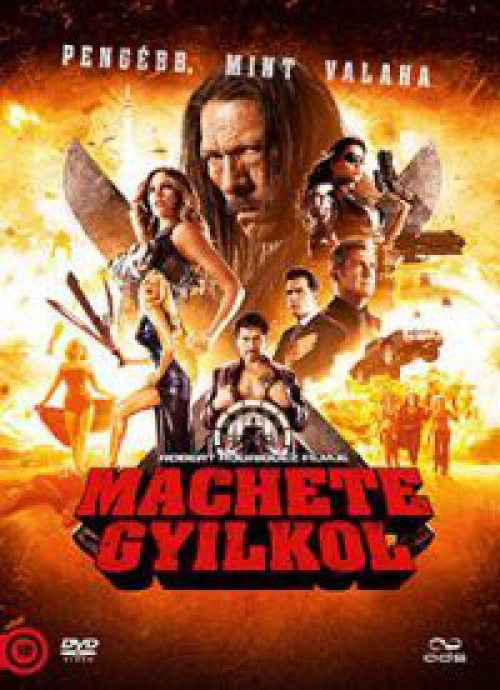 Machete gyilkol (DVD) *Robert Rodriguez - Danny Trejo* *Antikvár - Kiváló állapotú*