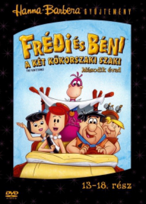 Frédi és Béni - A két kőkorszaki szaki - 2. évad (13-18. rész) (DVD) *Szinkronizált - Antikvár - Jó állapotú*
