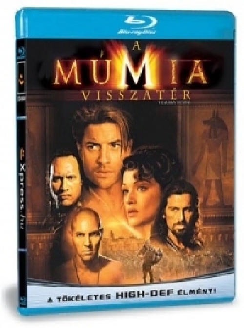 A Múmia 2. - A Múmia visszatér (Blu-ray) *Import - Magyar szinkronnal - Antikvár - Kiváló állapotú*